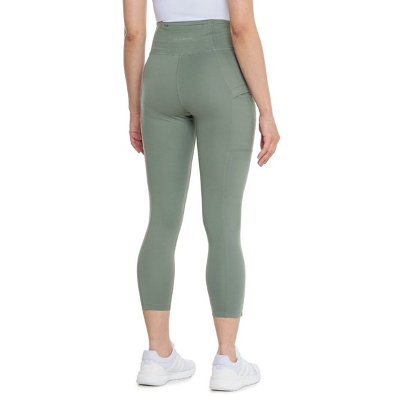 NEW Eddie Bauer Alcove Capris Agave Green  168sn - Picture 2 of 4